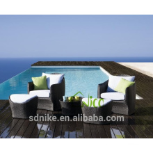 SL-(21) outdoor synthetic rattan leisure patio furniture single sofa